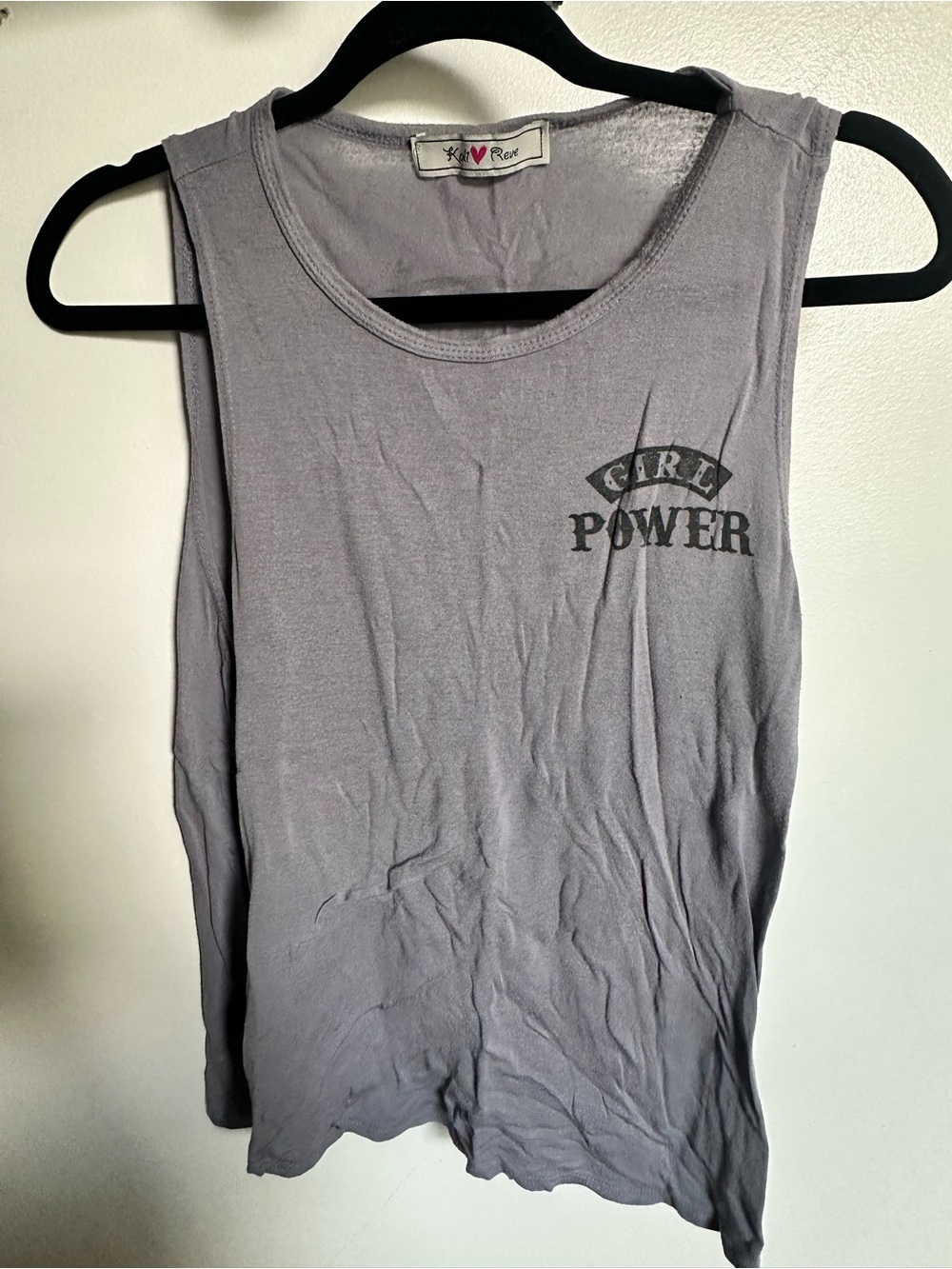 Kali Gray 'Girl Power' Sleeveless Tank